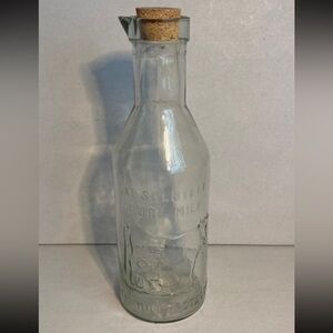1980’s Glass Milk Bottle
